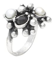 Anello Giovanni Raspini Donna AURA in Argento Perla